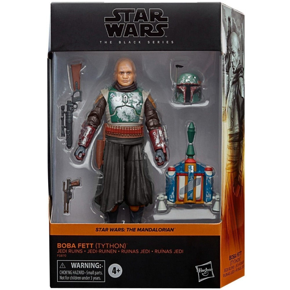 Figura boba fett (tython) - Star Wars: The Mandalorian The Black Series Hasbro