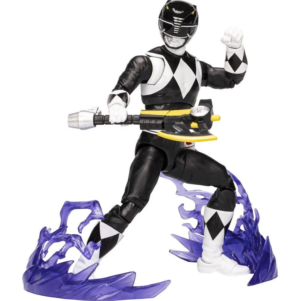 Figura Mighty Morphin Black Ranger - Power Ranger Lightning Collection Remastered Hasbro