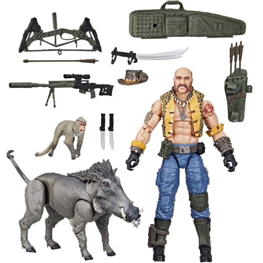 Figura Dreadnok Gnawgahyde, porkbelly & yobbo - Gi Joe Classified Series Hasbro