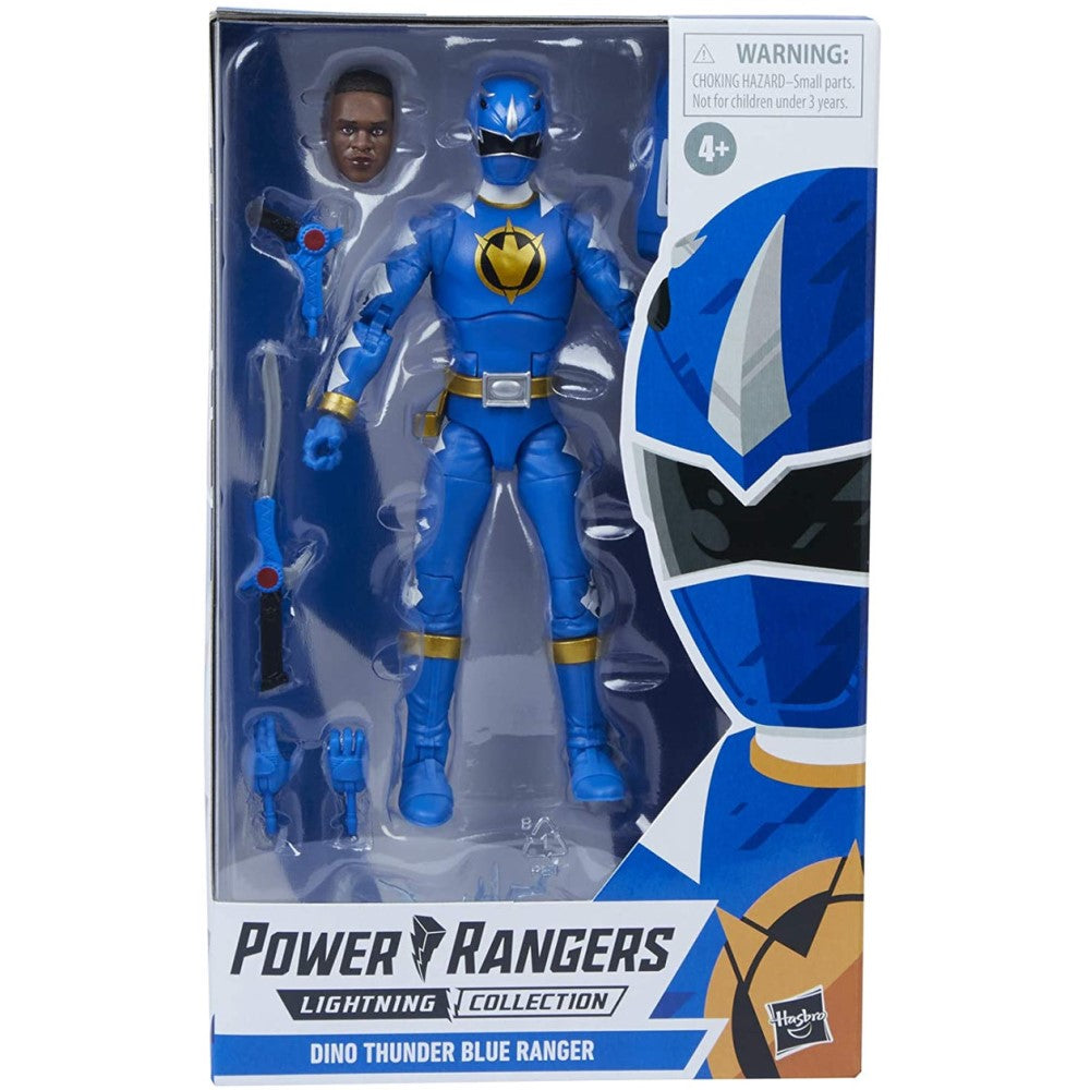 Figura Dino Thunder Blue Ranger - Power Ranger Lightning Collection Hasbro