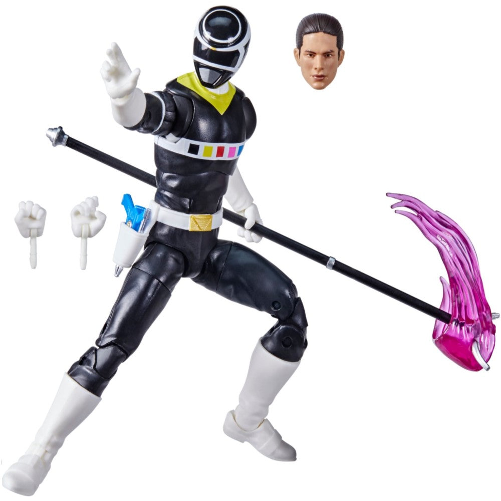 Figura In Space Black Ranger - Power Rangers Lightning Collection Hasbro