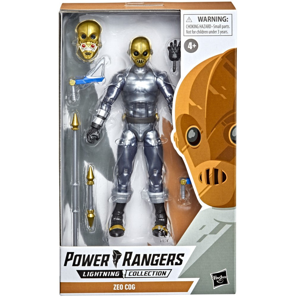 Figura Zeo Cog - Power Rangers Lightning Collection Hasbro