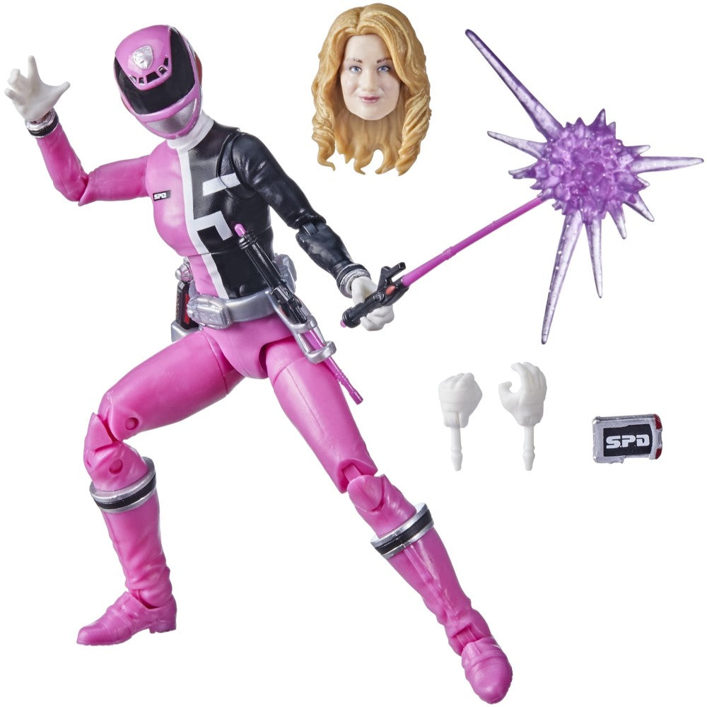 Figura S.P.D Pink Ranger - Power Ranger Lightning Collection Hasbro