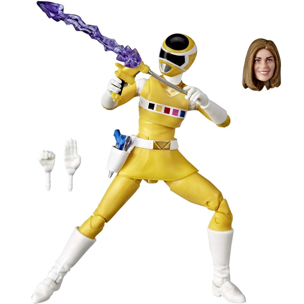 Figura In Space Yellow Ranger - Power Ranger Lightning Collection Hasbro