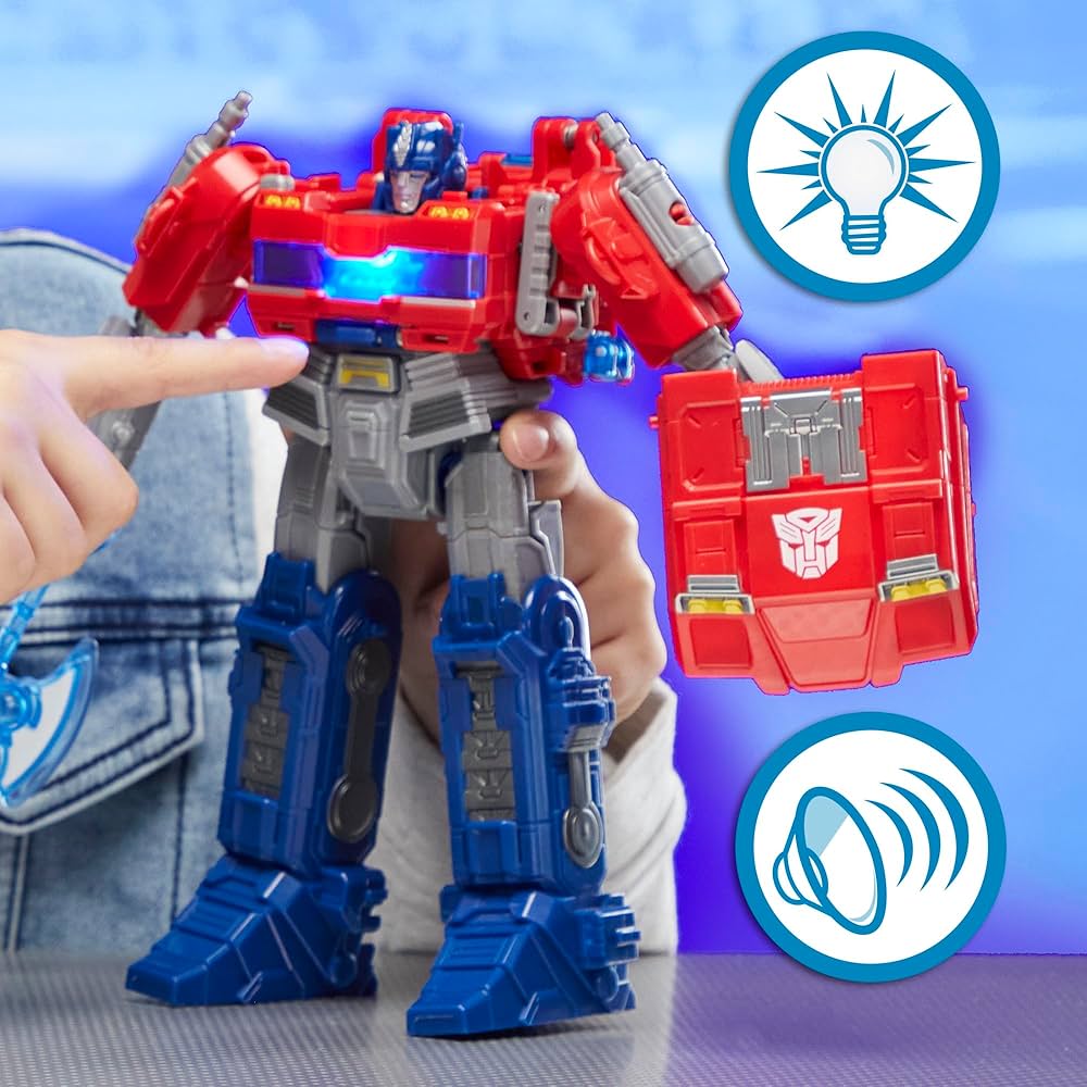 Transformers Power Flip Optimus Prime - Transformers One Hasbro