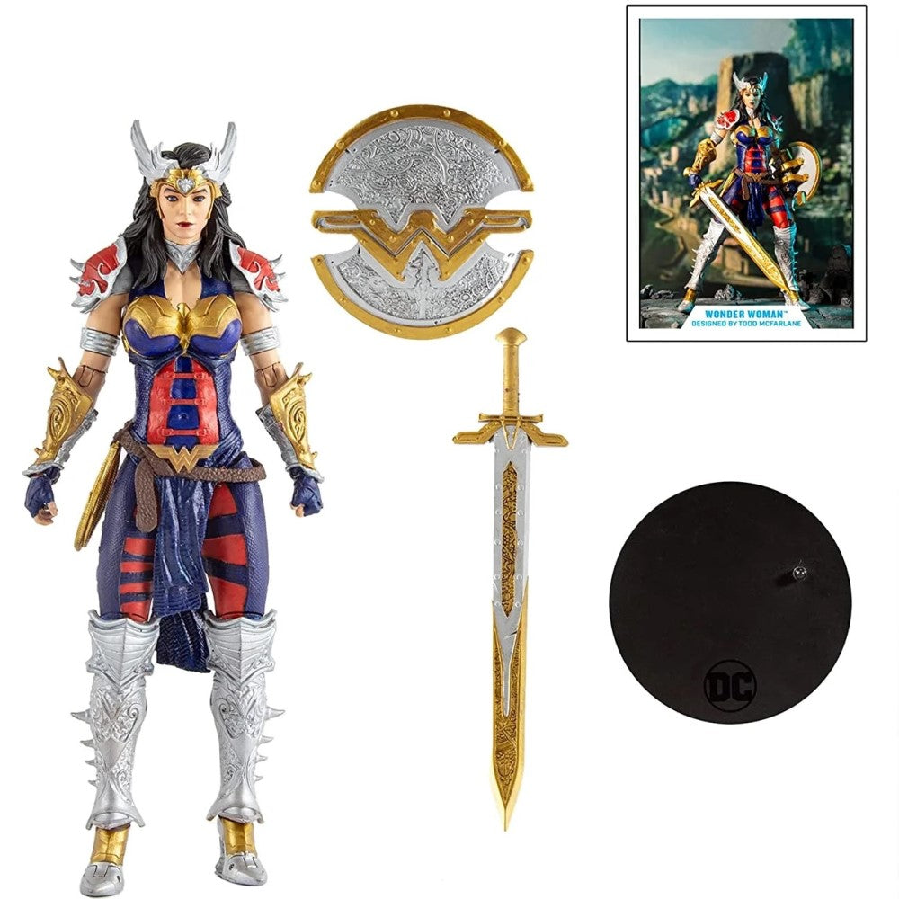 Figura Wonder Woman - Designed By Todd Dc Multiverse Mcfarlane