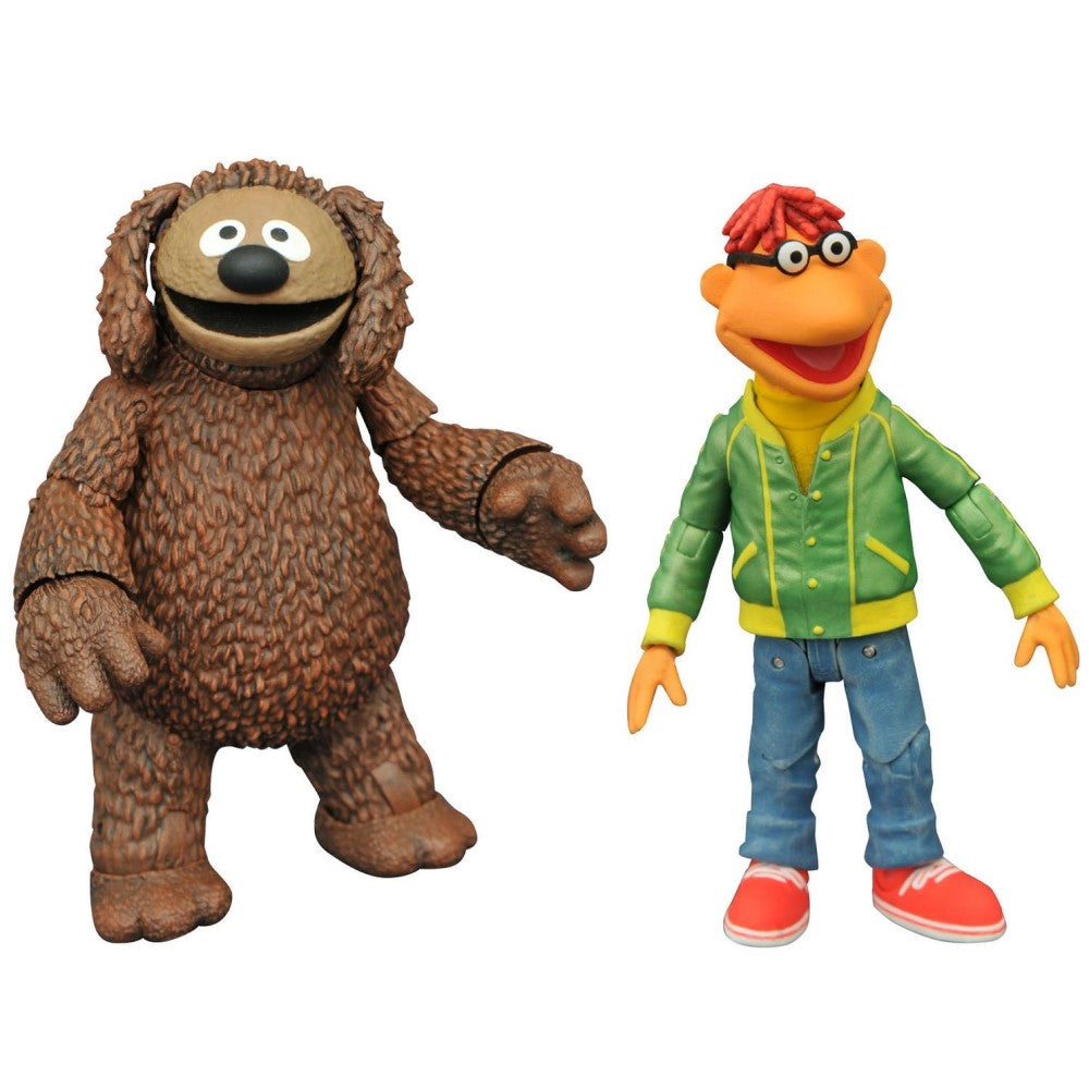 Figuras De Rowlf And Scooter - The Muppets Select Toys