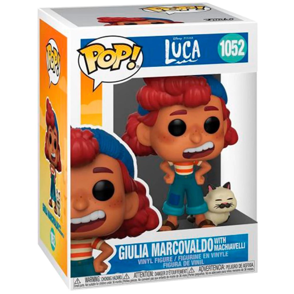 Funko Pop Luca - Giulia Marcovaldo With Machiavelli #1052