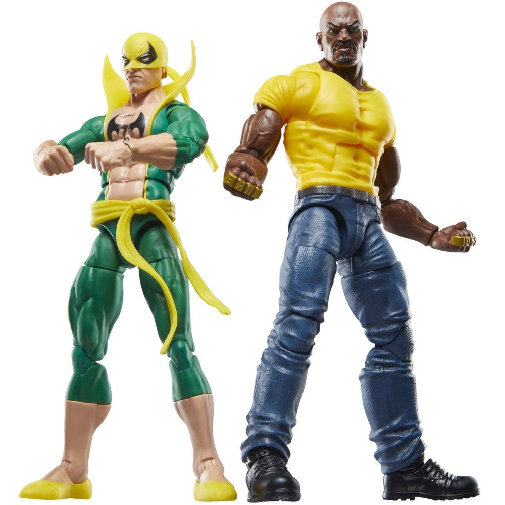 Pack De Figuras Iron Fist & Luke Cage - Celebrating 85 Years Marvel Legends Hasbro