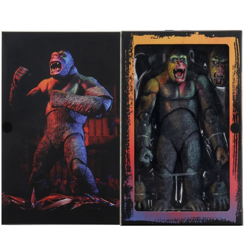 Figura King Kong illustrated Ultimate - King Kong Neca