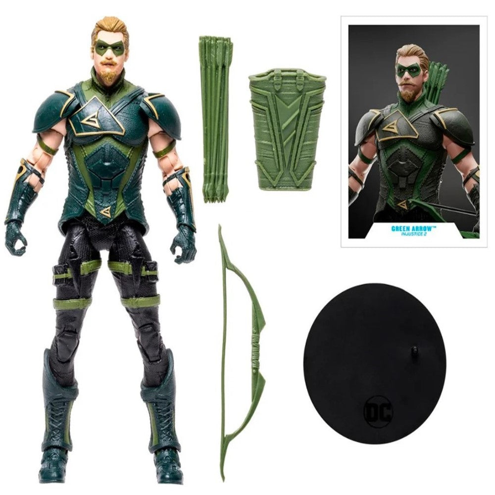 Figura Green Arrow - Injustice 2 Dc Multiverse Mcfarlane