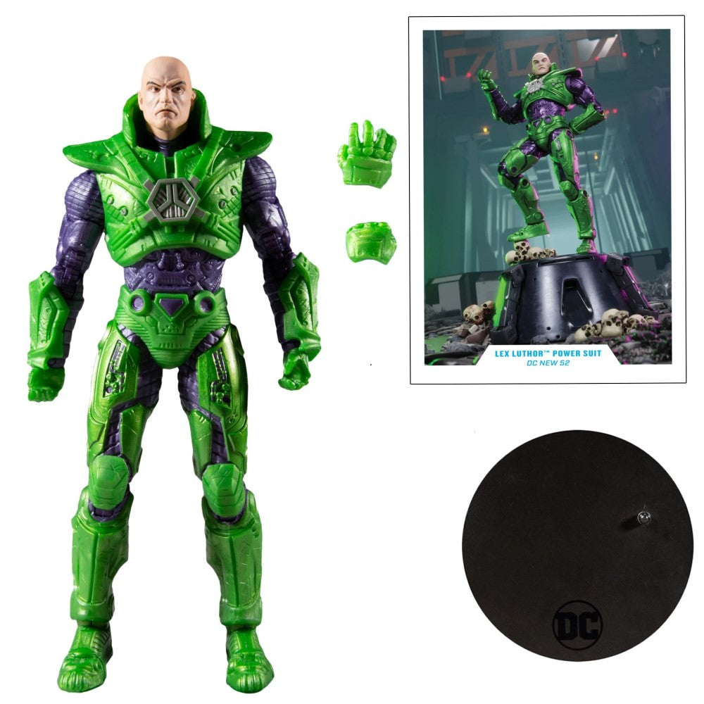 Figura Lex Luthor Power Suit (Green) - Dc New 52 Dc Multiverse Mcfarlane