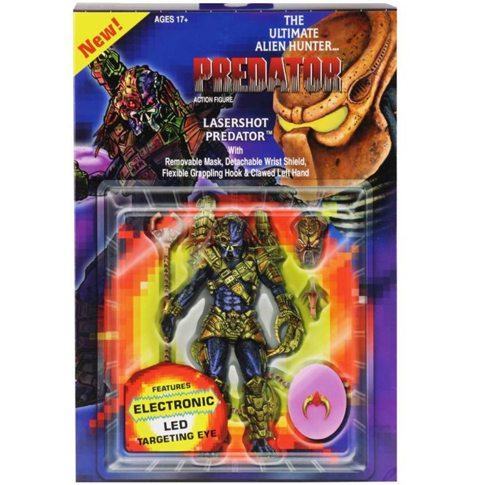 Figura Lasershot Predator Ultimate - Predator Kenner Tribute Neca