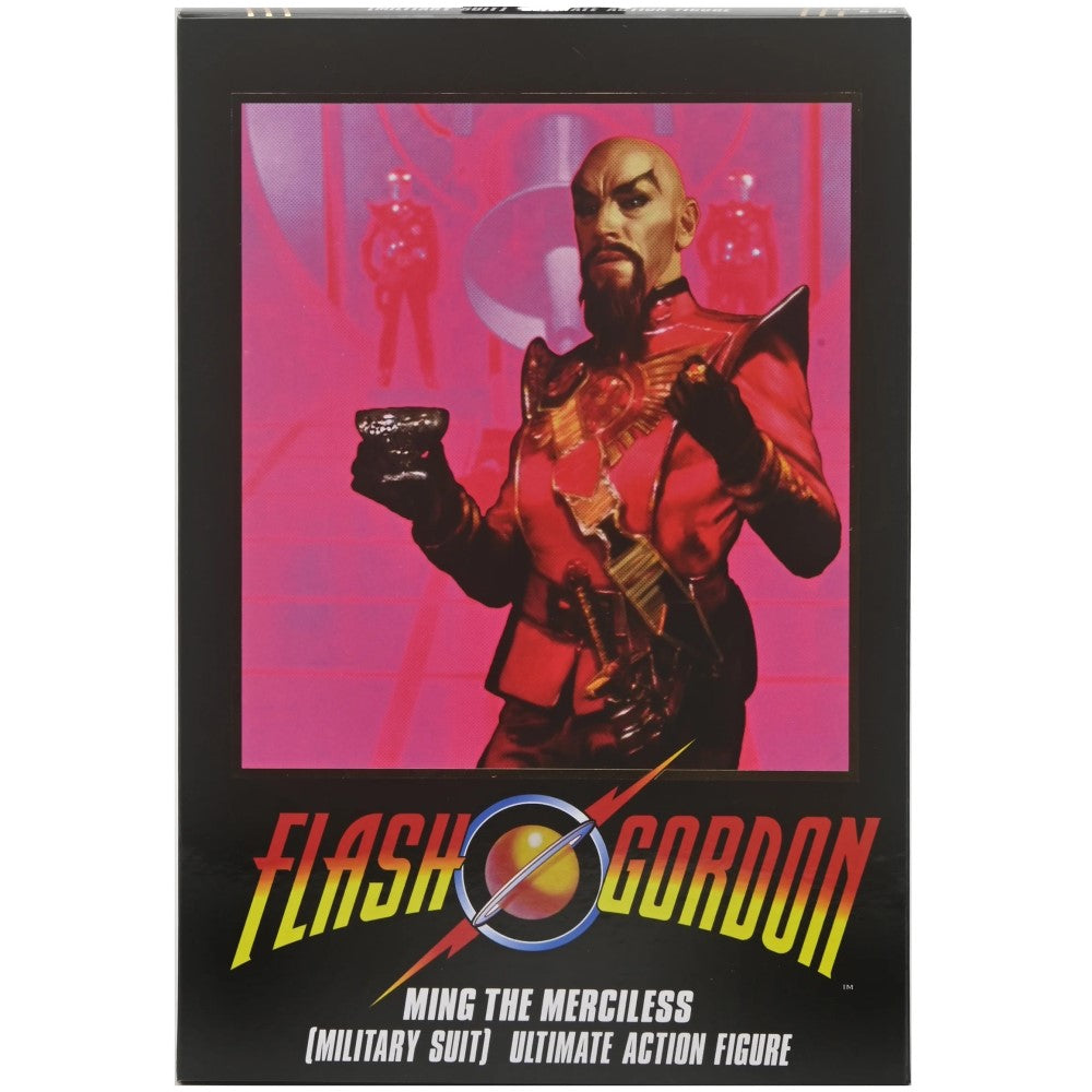 Figura Ming The Merciless (Military Suit) Ultimate - Flash Gordon (1980) Neca