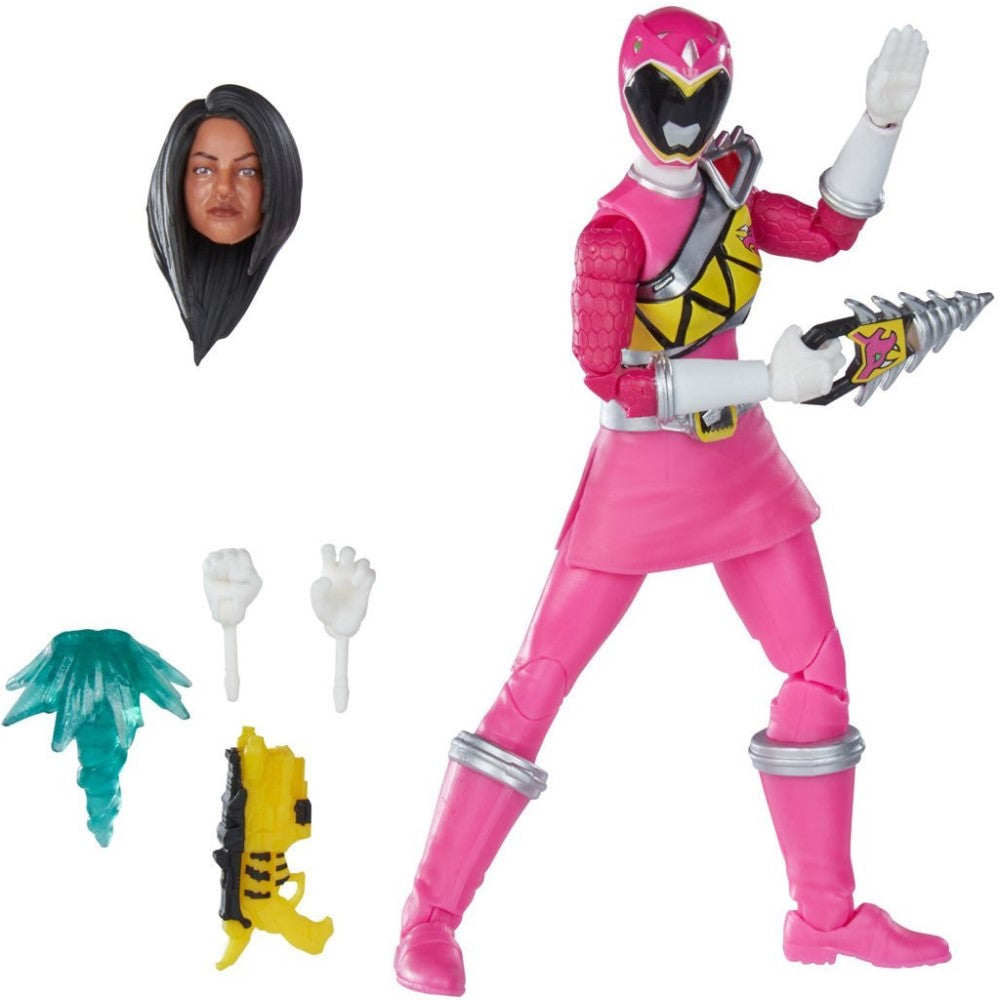 Figura Dino Charge Pink Ranger - Power Rangers Lightning Collection Hasbro