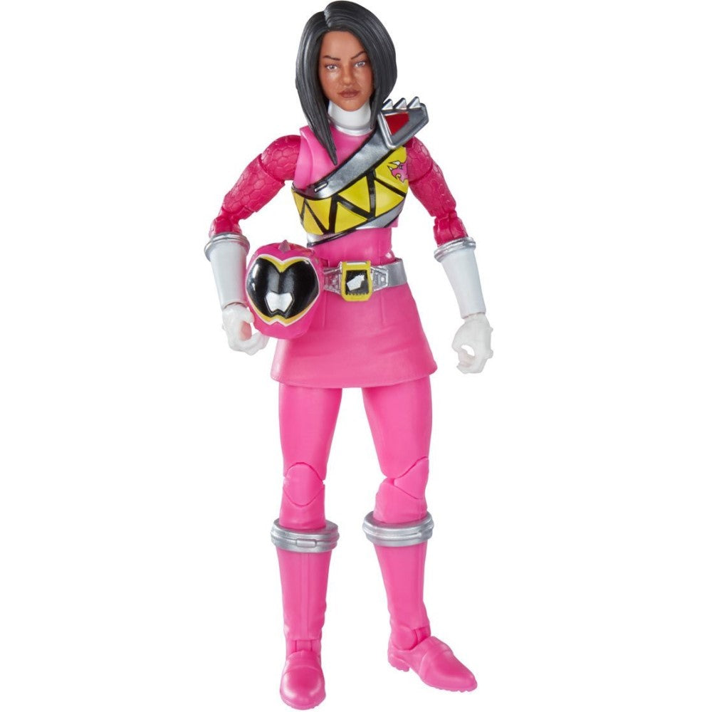 Figura Dino Charge Pink Ranger - Power Rangers Lightning Collection Hasbro