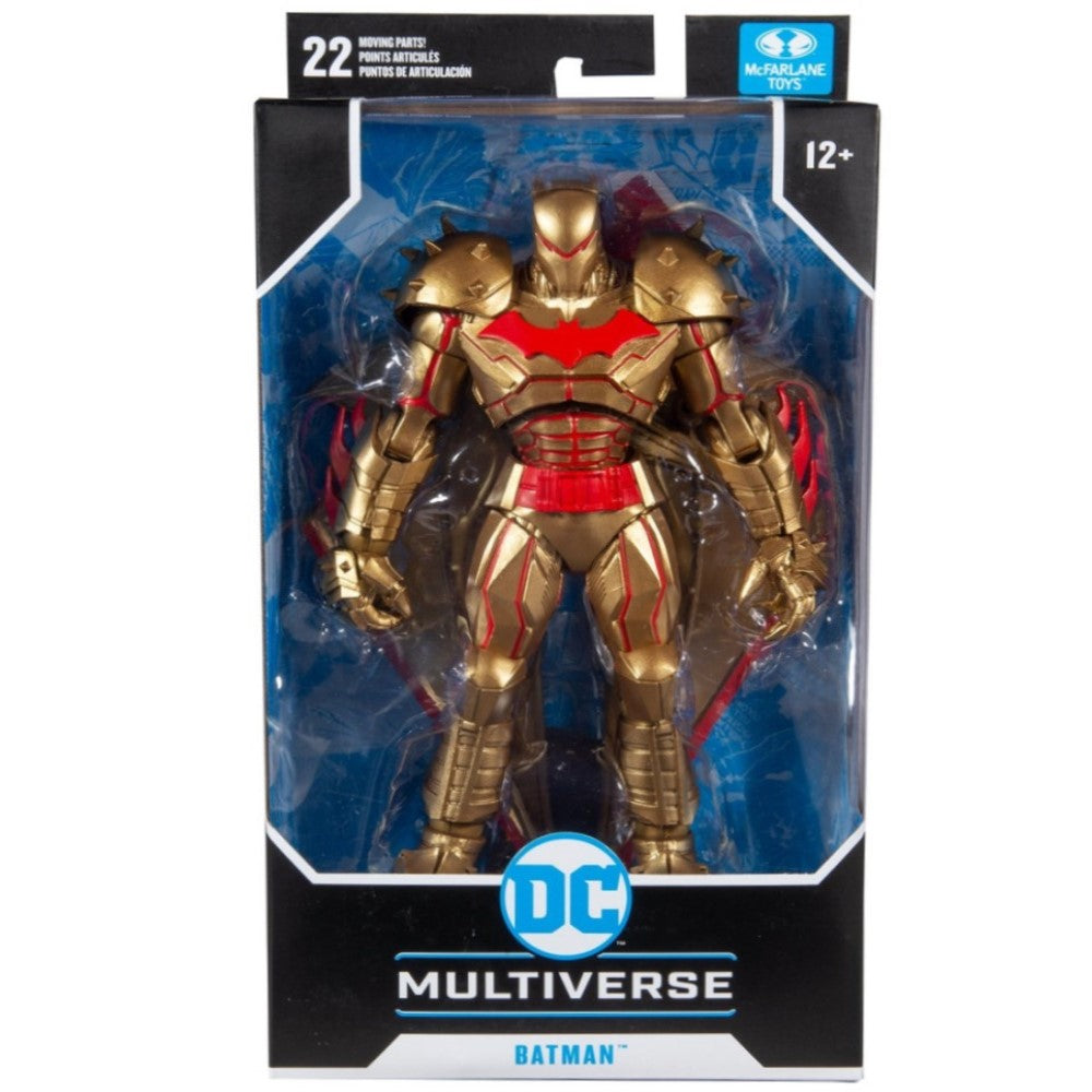 Figura Batman - Hellbat Gold Edition Dc Multiverse Mcfarlane