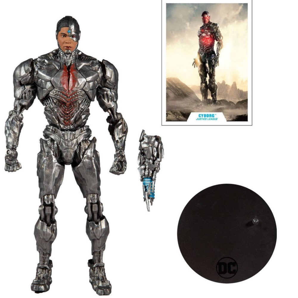 Figura Cyborg - Jusitce League Dc Multiverse Mcfarlane