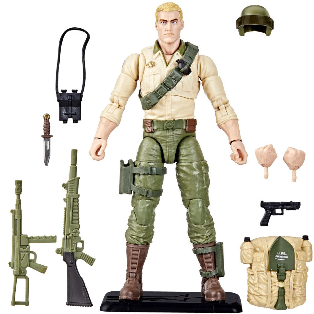 Figura Duke - Gi Joe Classified Series Retro Hasbro