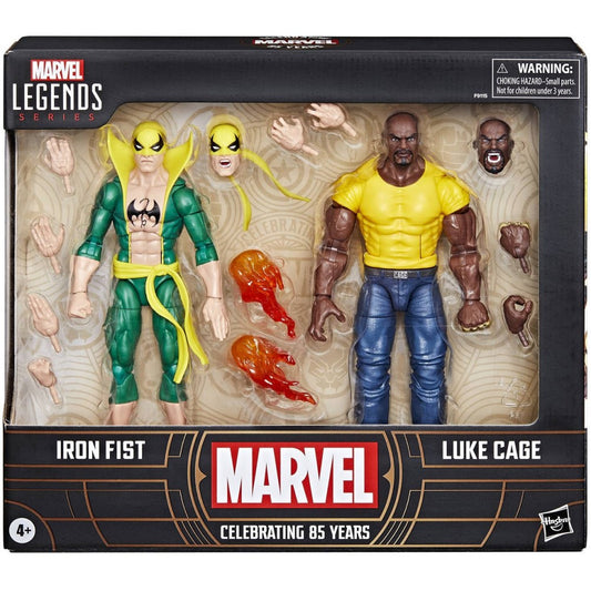 Pack De Figuras Iron Fist & Luke Cage - Celebrating 85 Years Marvel Legends Hasbro