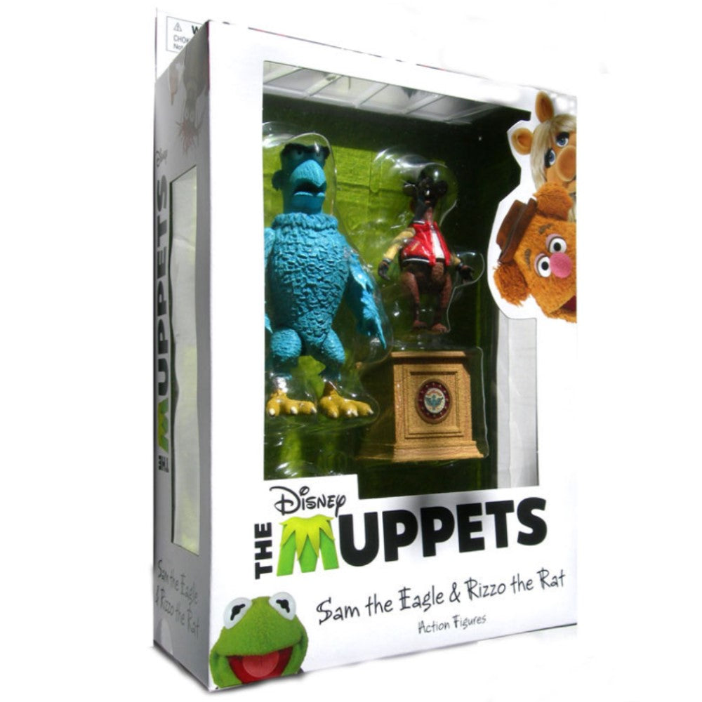 Figuras De Sam The Eagle And Rizzo The Rat - The Muppets Select Toys