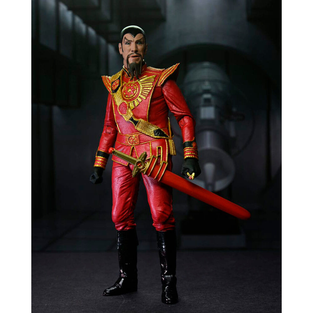 Figura Ming The Merciless (Military Suit) Ultimate - Flash Gordon (1980) Neca