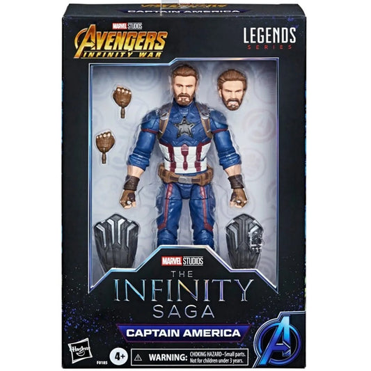 Figura Capitan America The Infinity Saga Marvel Legends Series Hasbro