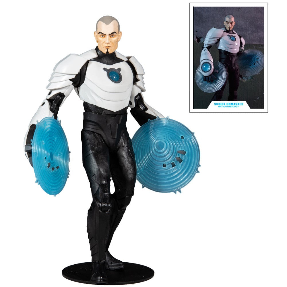 Figura Shriek Unmasked - Batman Beyond Dc Multiverse Mcfarlane