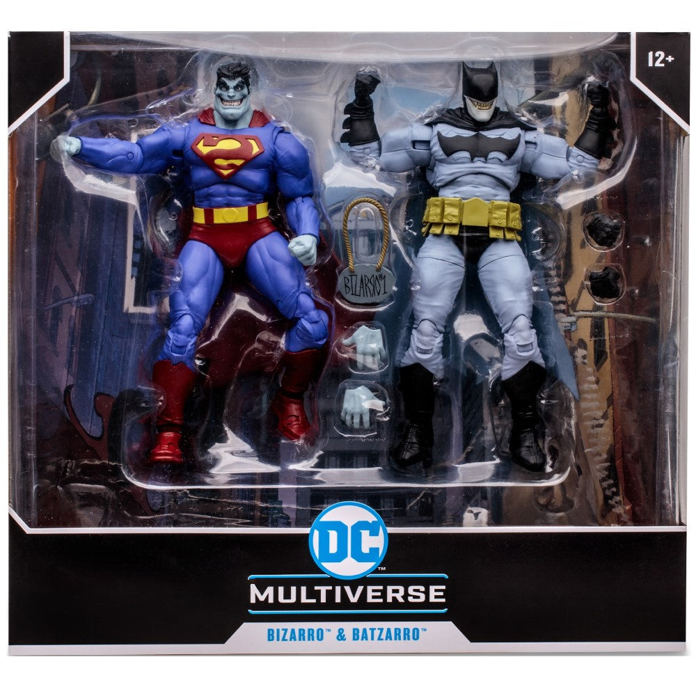 Figuras Bizarro & Batzarro - Dc Multiverse Mcfarlane