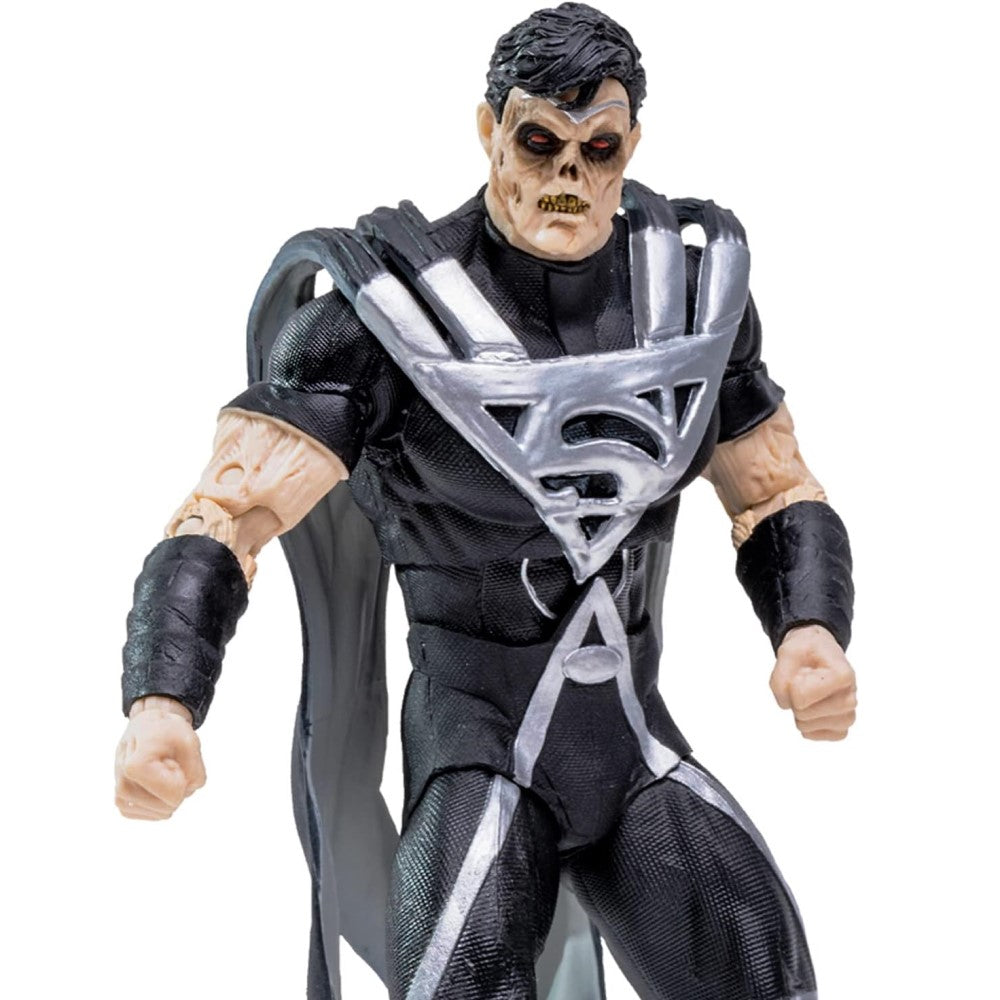 Figura Black Lantern Superman - Blackest Night Dc Multiverse Mcfarlane