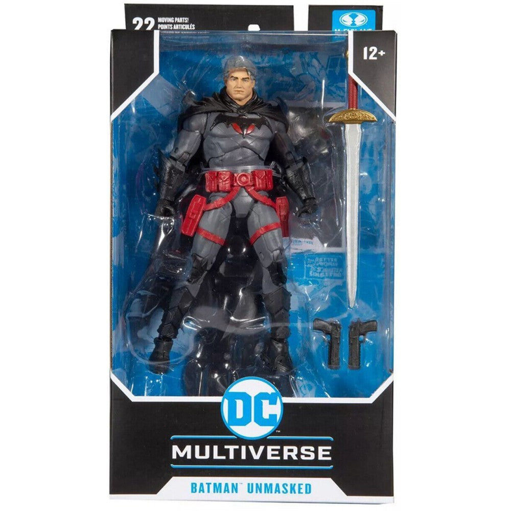 Figura Batman Unmasked Flashpoint Dc Multiverse Mcfarlane