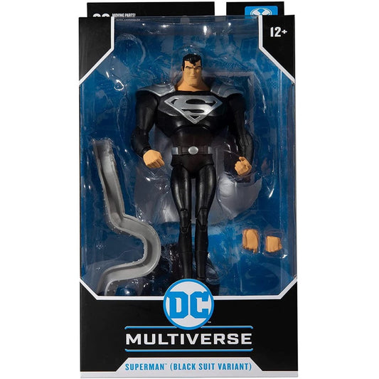 Figura Superman Black Suit Variant - Superman The Animated Series Dc Multiverse Mcfarlane