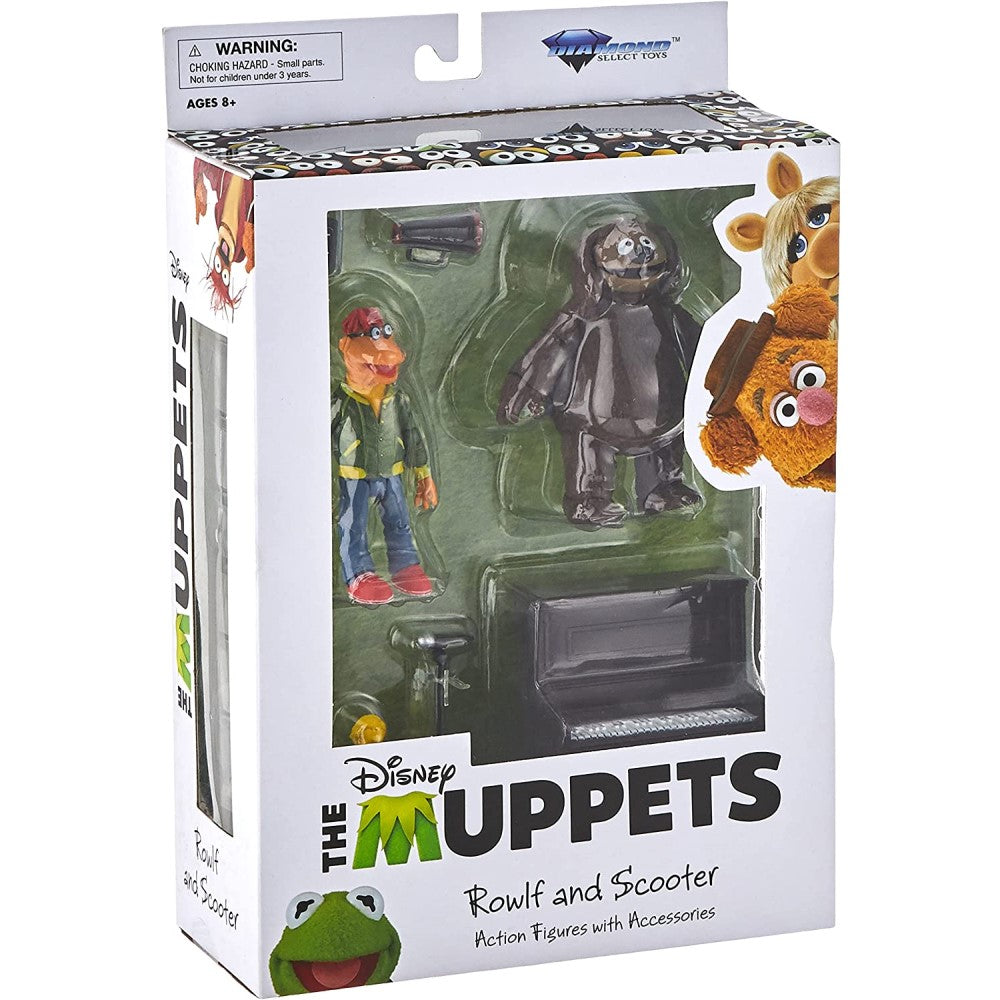 Figuras De Rowlf And Scooter - The Muppets Select Toys