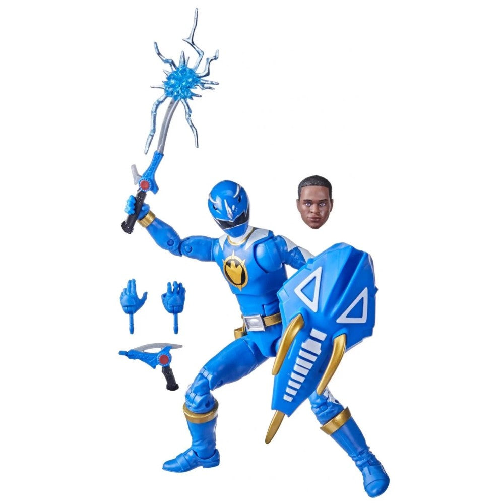 Figura Dino Thunder Blue Ranger - Power Ranger Lightning Collection Hasbro