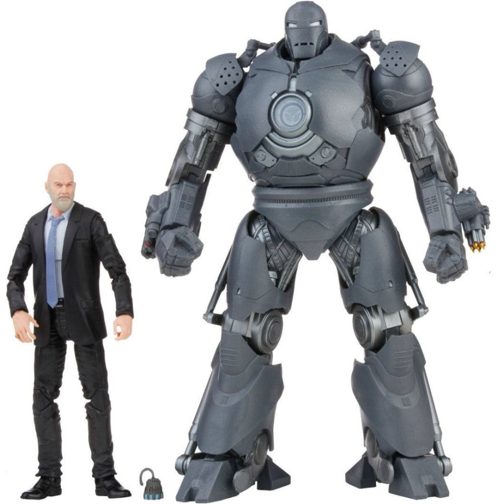 Pack De Figuras Obadiah Stane & Iron Monger - Infinity Saga Marvel Legends Hasbro