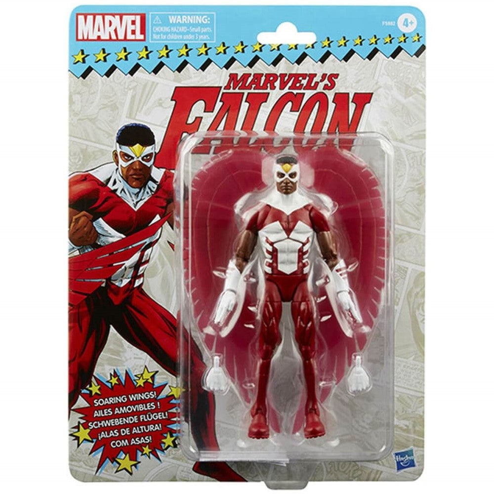 Figura Falcon - Marvel's Falcon Marvel Retro Hasbro