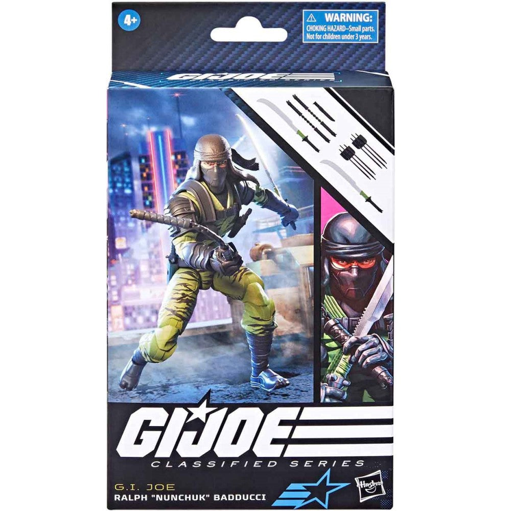 Figura Ralph "Nunchuk" Badducci - Gi Joe Classified Series Hasbro