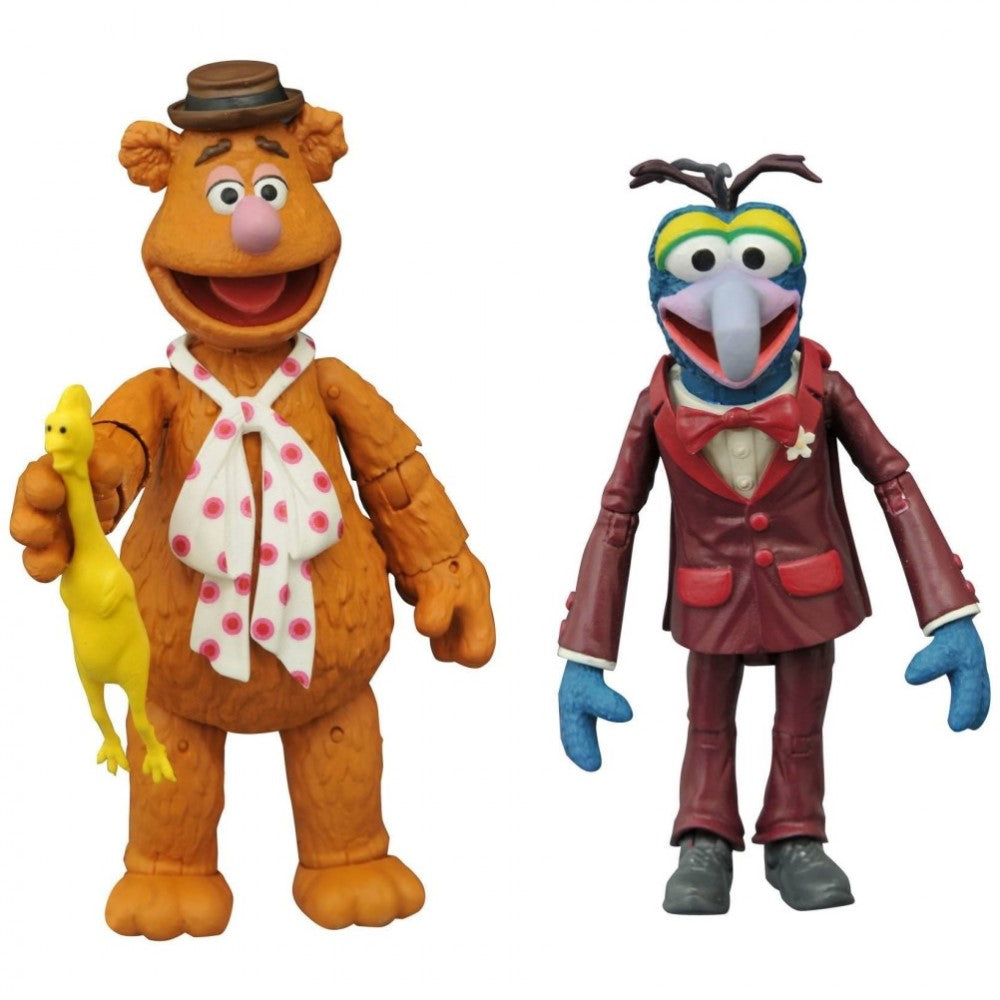 Figuras De Fozzie And Gonzo - The Muppets Select Toys