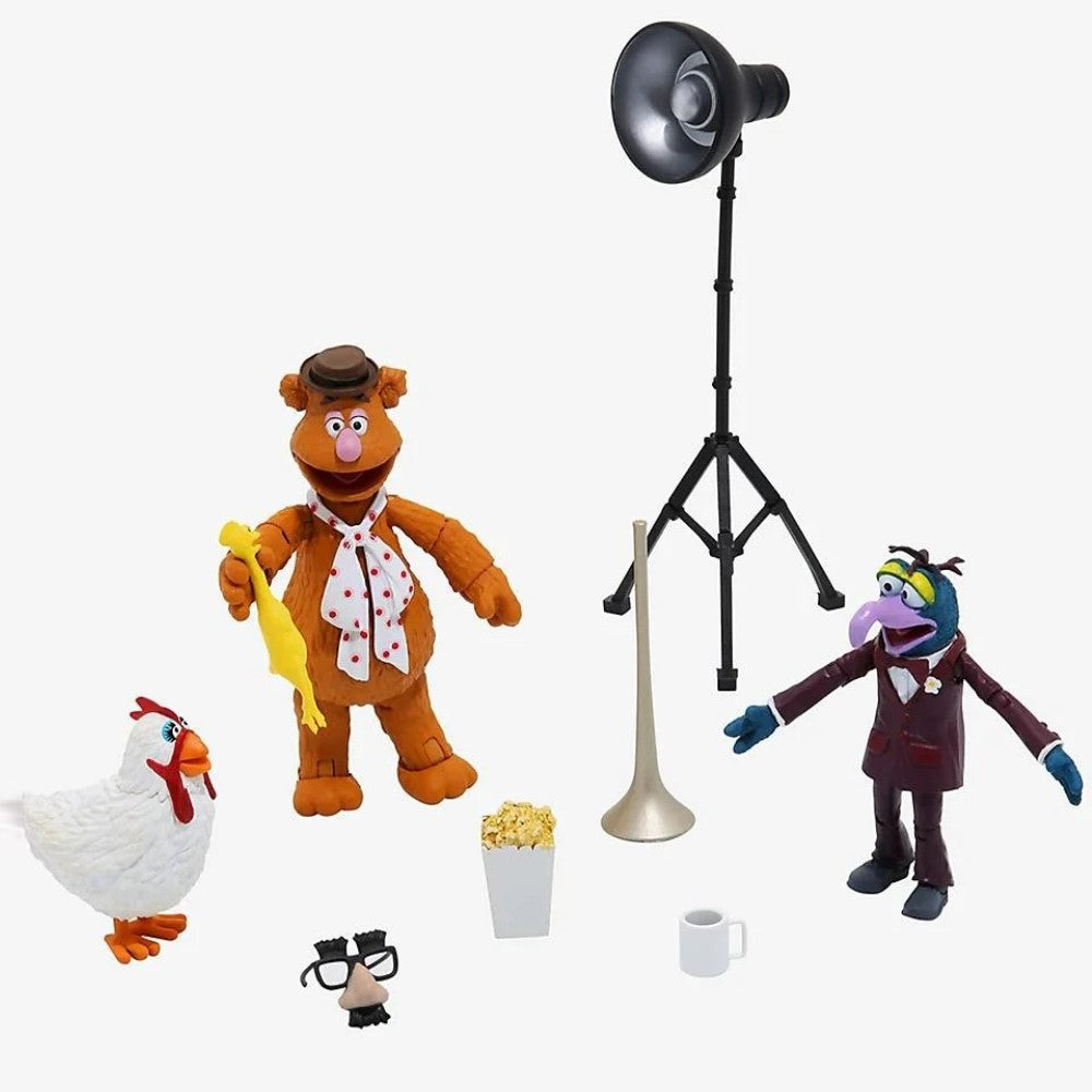 Figuras De Fozzie And Gonzo - The Muppets Select Toys