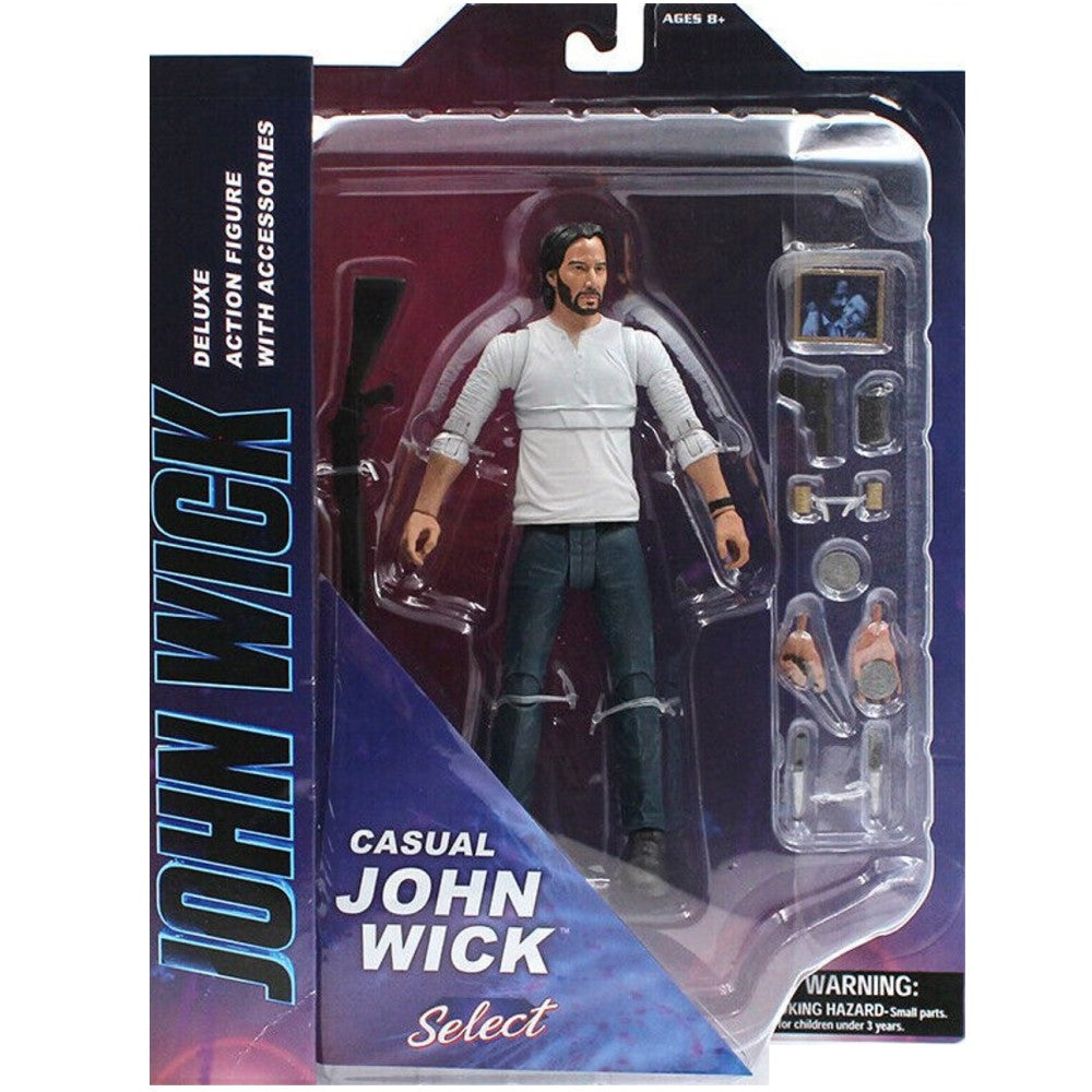 Figura John Wick Casual - John Wick Select Toys