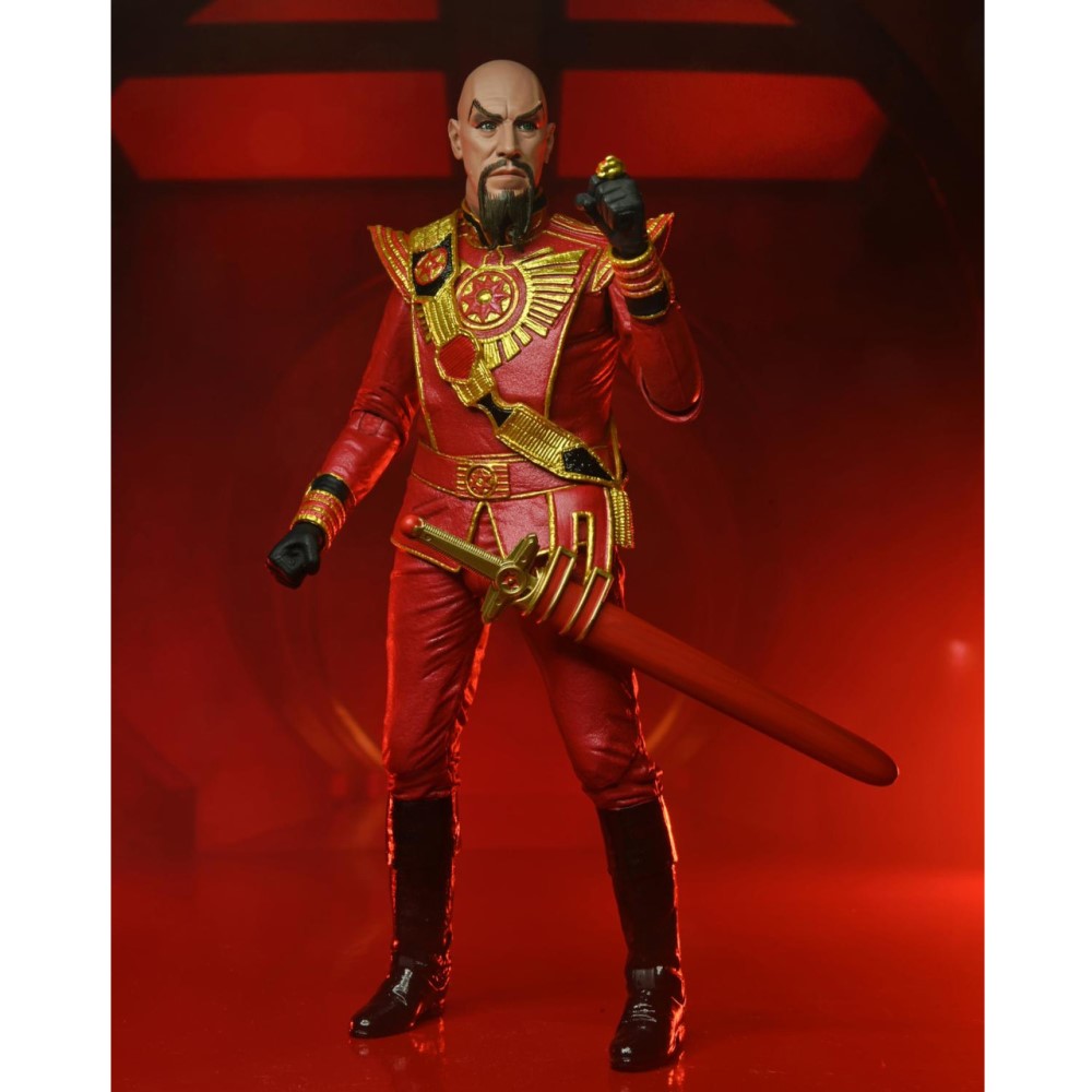 Figura Ming The Merciless (Military Suit) Ultimate - Flash Gordon (1980) Neca