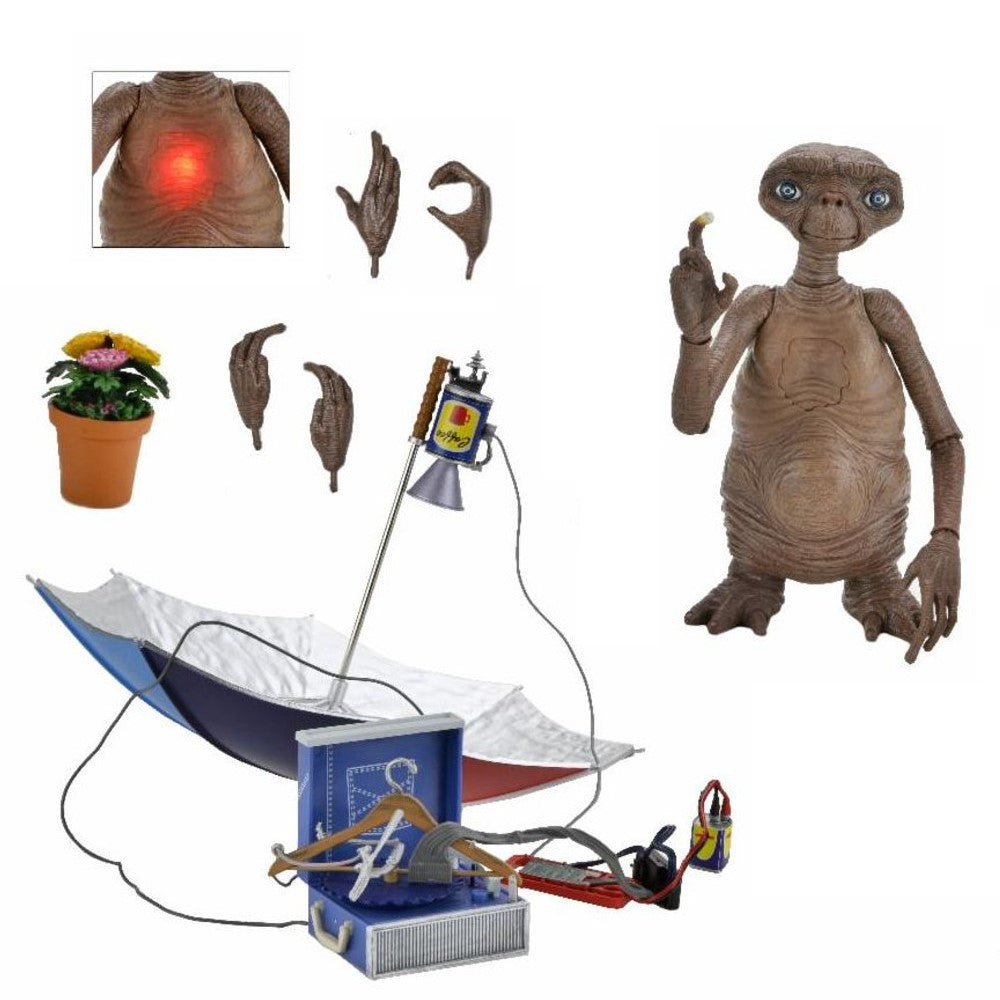 Figura E.T. Deluxe Ultimate With Ligh up Led Chest - E.T. The Extra-Terrestrial Neca