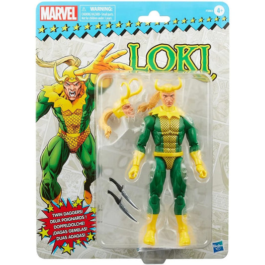 Figura Loki - Loki Retro Marvel Retro Hasbro