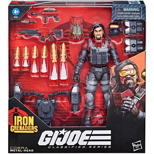 Figura Cobra Metal Head - Gi Joe Classified Series Hasbro