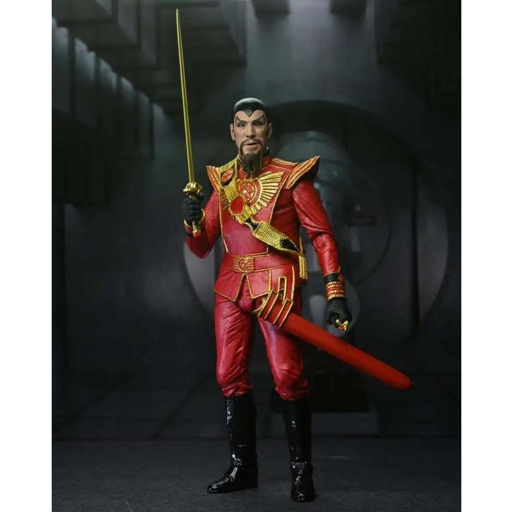 Figura Ming The Merciless (Military Suit) Ultimate - Flash Gordon (1980) Neca