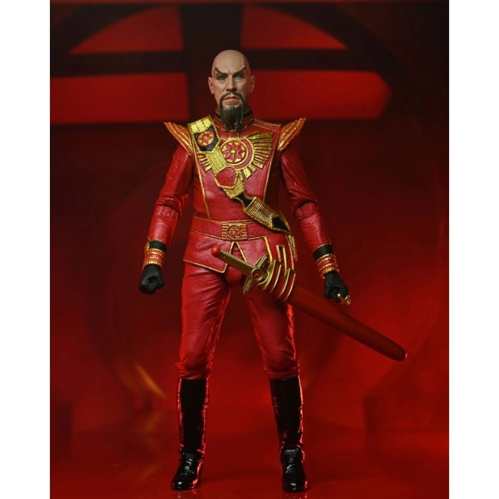 Figura Ming The Merciless (Military Suit) Ultimate - Flash Gordon (1980) Neca