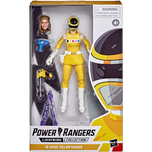 Figura In Space Yellow Ranger - Power Ranger Lightning Collection Hasbro