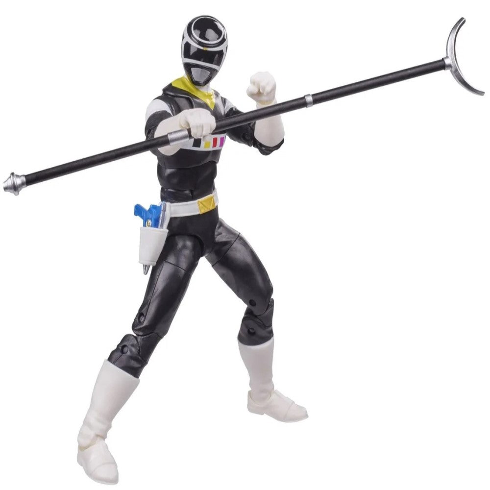 Figura In Space Black Ranger - Power Rangers Lightning Collection Hasbro