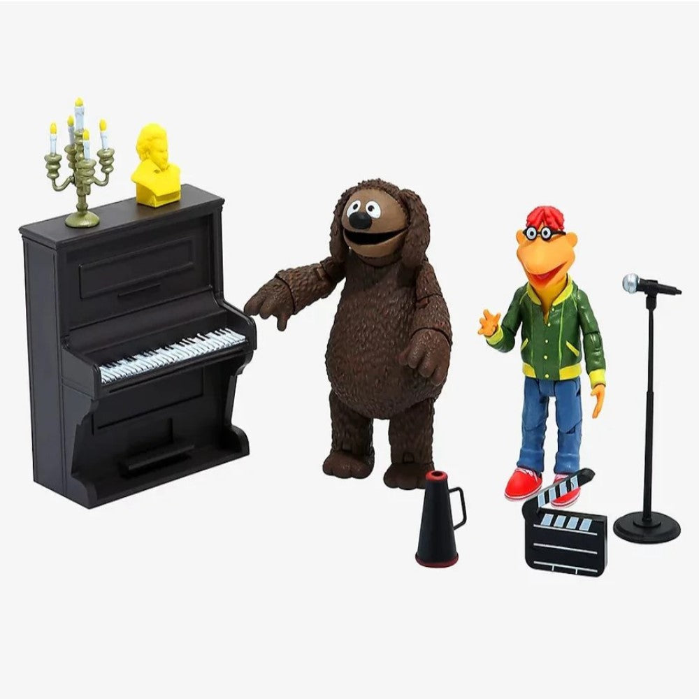 Figuras De Rowlf And Scooter - The Muppets Select Toys