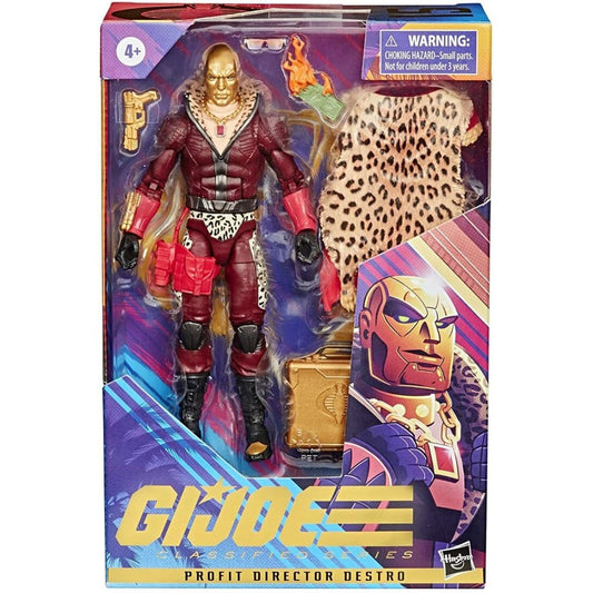 Figura Profit Director Destro - Gi Joe Classified Series Hasbro